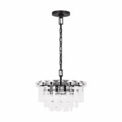 Arden 4-Light Chandelier in Aged Iron