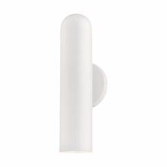 Ardmore 1-Light Wall Sconce in Shiny White