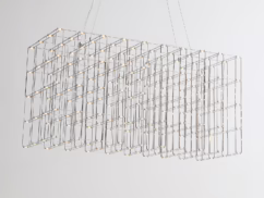 Argyle Ave. 200-Light LED Chandelier in Chrome