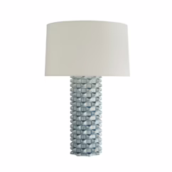Ari 1-Light Table Lamp in Celadon Crackle