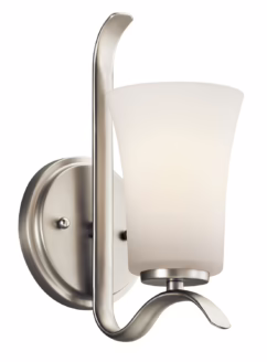 Armida Wall Sconce in Brushed Nickel