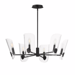Armory 6-Light Chandelier in Black