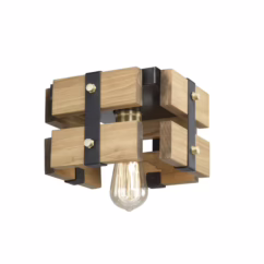Artcraft Barnyard Ceiling Light in Honey