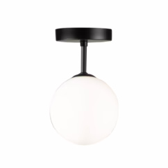 Artcraft Comet Ceiling Light in Semi Matte Black