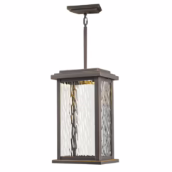 Artcraft Sussex Drive LED Outdoor Ceiling Light in Oil Rubbed Bronze