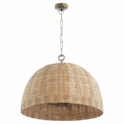 Artisan Series 3-Light Pendant in Artisan Brass