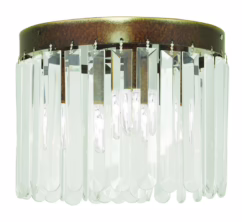 Ashton 3-Light Ceiling Mount in Hand Applied Palacial Bronze