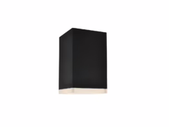 Avenue Outdoor 1-Light LED Outdoor Flushmount in Black
