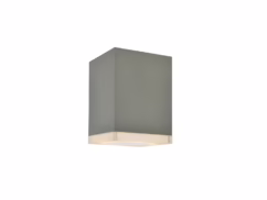 Avenue Outdoor 1-Light LED Outdoor Flushmount in Silver