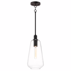 Babylon 1-Light Pendant in Black