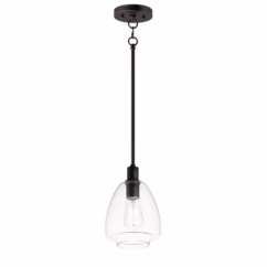 Babylon 1-Light Pendant in Black