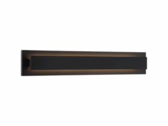Baretta 1-Light LED Wall Sconce in Black