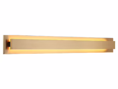 Baretta 2-Light LED Wall Sconce in Aged Gold