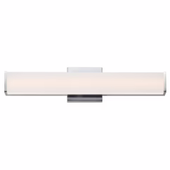 Baritone 1-Light LED Bathroom Vanity Light Vanity in Polished Chrome