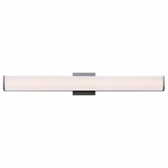 Baritone 1-Light LED Bathroom Vanity Light Vanity in Satin Nickel