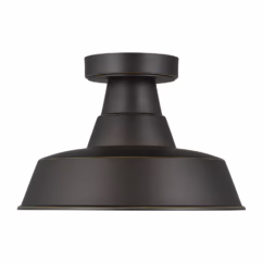 Barn Light Outdoor Ceiling Light in Antique Bronze
