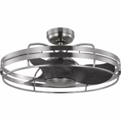 Bastrop 26" Outdoor Ceiling Fan in Brushed Nickel