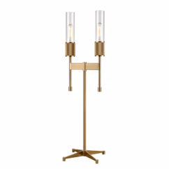 Beaconsfield 2-Light Table Lamp in Aged Brass