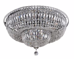 Betti 16-Light Ceiling Light in Chrome