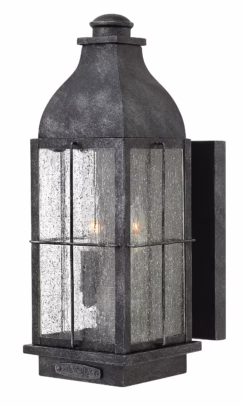 Bingham 2-Light Outdoor Light In Greystone
