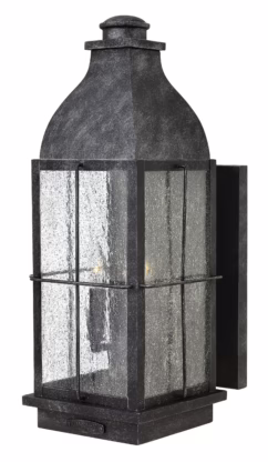 Bingham 3-Light Outdoor Light In Greystone