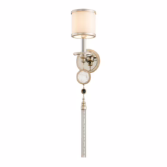 Bliss 1-Light Wall Sconce in Topaz Leaf