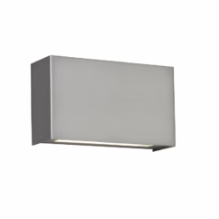 Blok 1-Light LED Wall Sconce in Satin Nickel