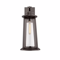 Bolling 1-Light Outdoor Wall Sconce In Powder Coat Bronze