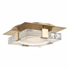Bourne 11" Wall Sconce in Aged Brass