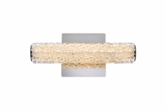 Bowen 1-Light LED Wall Sconce in Chrome