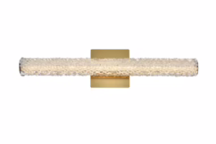 Bowen 1-Light LED Wall Sconce in Satin Gold