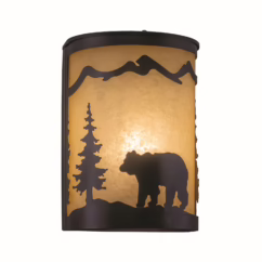 Bozeman 1-Light Wall Sconce in Burnished Bronze