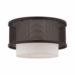 Braddock 1-Light Ceiling Mount in Bronze