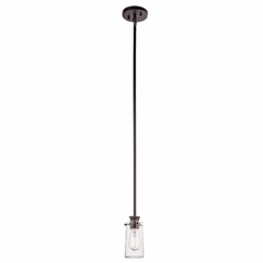 Braelyn 1-Light 3.75" Mini Pendant in Olde Bronze
