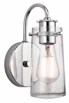 Braelyn Wall Sconce in Chrome
