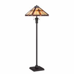 Bryant 2-Light Floor Lamp in Vintage Bronze