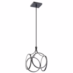 CIRI Contemporary Pendant in Matte Black