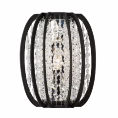 Caesar Wall Sconce in Carbon
