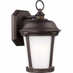Calder 12" Outdoor Wall Light in Antique Bronze