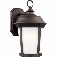 Calder 17" Outdoor Wall Light in Antique Bronze
