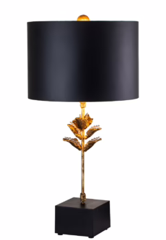 Camilia 2-Light Table Lamp in Antique Gold