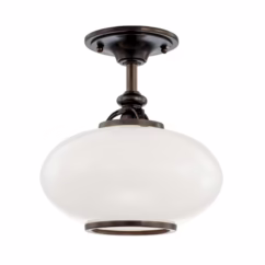 Canton Ceiling Light in Old Bronze