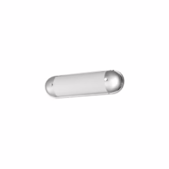 Capsule 1-Light LED Bathroom Vanity Light in Polished Chrome