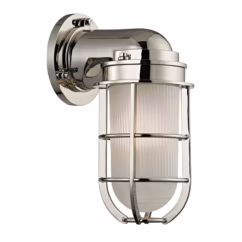 Carson 10" Wall Sconce in Polished Nickel