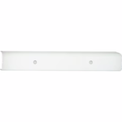 Channel Bathroom Vanity Light 4-Light Bath Bracket in White