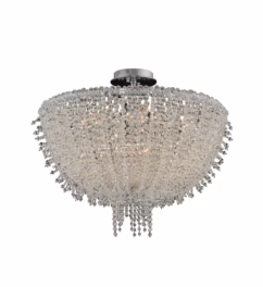 Cielo 8-Light Ceiling Light in Chrome