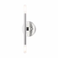 Copenhagen 2-Light Wall Sconce in Polished Chrome