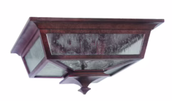 Craftmade Argent Ii 7" Outdoor Ceiling Light in Aged Bronze Textured