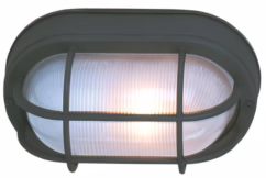 Craftmade Bulkheads 11" Outdoor Ceiling Light in Textured Matte Black