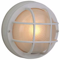 Craftmade Bulkheads 5" Outdoor Ceiling Light in Textured White